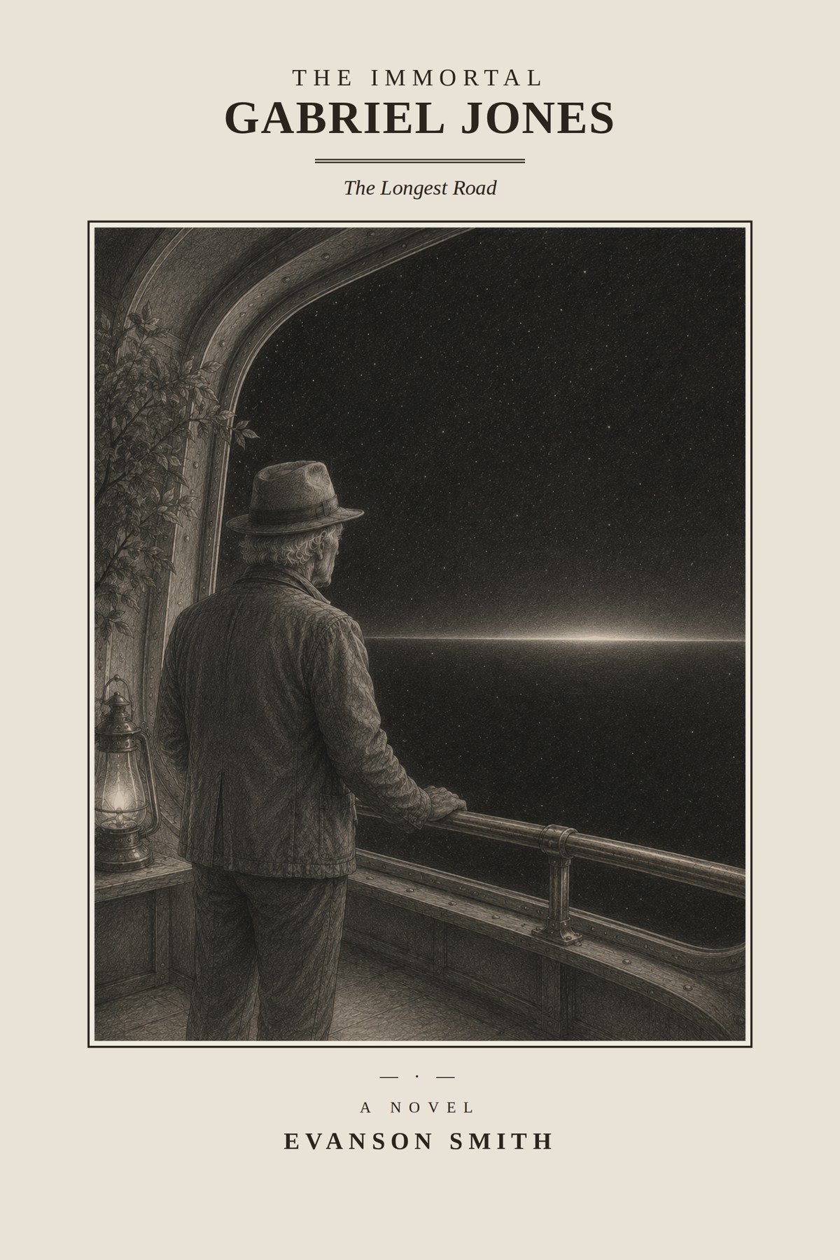 Front cover of The Longest Road, Book Three of The Immortal Gabriel Jones